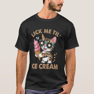 Unangemessen Lustig Leck Mich Bis Eis Peinlich T-Shirt