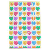Unangemessene Gespräche mit Candy Hearts Mittlere Geschenktüte (Rückseite)