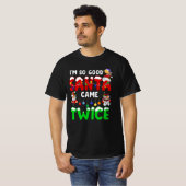 Unangemessene Weihnachten Vintag T-Shirt (Vorne ganz)