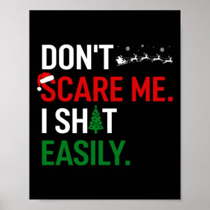 Unangemessenes Weihnachten Schreckt Mich Nicht Ich Poster