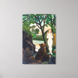 Unangenehme Überraschung | Henri Rousseau | Leinwanddruck