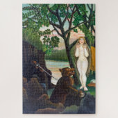 Unangenehme Überraschung | Henri Rousseau | Puzzle (Vertikal)
