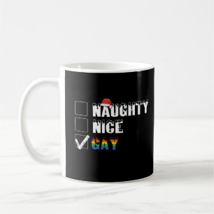 Unanständig Nett Schwule Regenbogen Stolz LGBT Wei Kaffeetasse