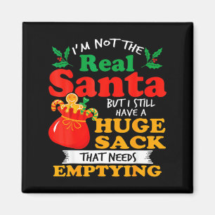 Unanständiges Weihnachten für Männer Riesiges Pake Magnet