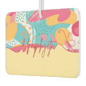 Unapologetic Bold Feminine Statement Autolufterfrischer (Links)