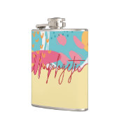 Unapologetic Bold Feminine Statement Flachmann (Links)