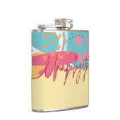 Unapologetic Bold Feminine Statement Flachmann (Rechts)