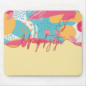 Unapologetic Bold Feminine Statement Mousepad (Vorne)