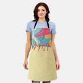 Unapologetic Bold Feminine Statement Schürze (Getragen)