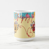 Unapologetic Personalized Feminine Photo Collage Kaffeetasse (Mittel)