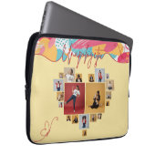 Unapologetic Personalized Feminine Photo Collage Laptopschutzhülle (Vorne Rechts)
