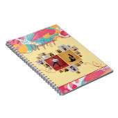 Unapologetic Personalized Feminine Photo Collage Notizblock (Rechte Seite)