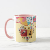 Unapologetic Personalized Feminine Photo Collage Tasse (Links)