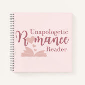 Unapologetic Romantik Reader Notebook Notizblock (Vorderseite)