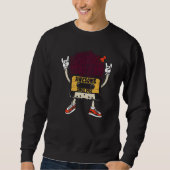 Unapologetically black awesome since 1951 african sweatshirt (Vorderseite)