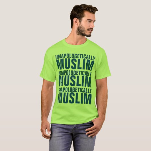 Unapologetically Moslems T-Shirt (Vorne ganz)