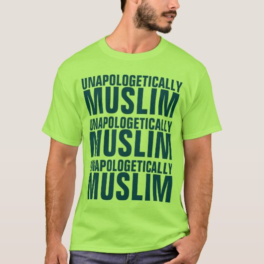 Unapologetically Moslems T-Shirt (Vorderseite)