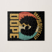Unapologetisch dope Black Prix Melanin African Puzzle (Horizontal)