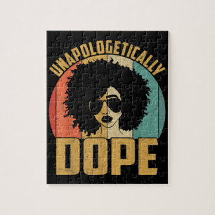 Unapologetisch dope Black Prix Melanin African Puzzle