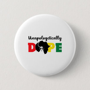 Unapologetisch Drug Black History Montag Afrikas Button