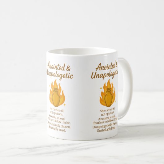unapologetisch kaffeetasse (VorderseiteRechts)