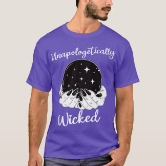 Unapologetisch verwischt Bad Wittling Halloween Ho T-Shirt