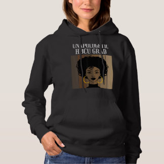 Unapologetische Hbcu Grad Historische Schwarze Uni Hoodie