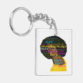 Unapologetischer Schlüsselanhänger (Vorderseite links)