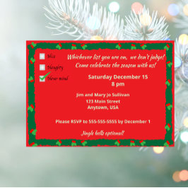 Unartig Artig Egal Feiertag Einladung