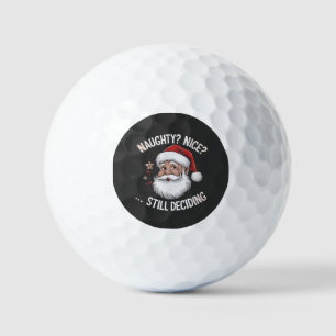 Unartig? Artig? Immer noch am Überlegen Lustiger W Golfball