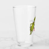 Unartig, Artig oder Grinch-Zitat Glas (Rechts)