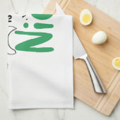 Unartig ist der neue nette geschirrtuch (Viertel Falte)