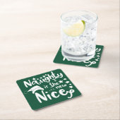 Unartig ist der neue nette rechteckiger pappuntersetzer (Vor Ort)