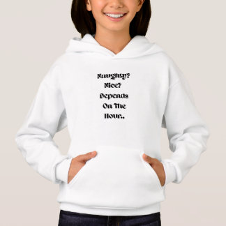 Unartig? Nett? Kommt auf die Stunde an Hoodie