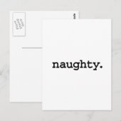 unartig. postkarte (Vorne/Hinten)