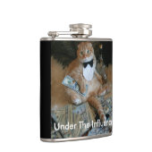 Unartige Katze Flachmann (Rechts)