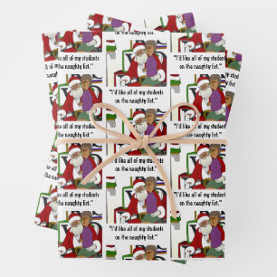 Unartige Liste Geschenkpapier Set