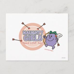Unartige Mädchen brauchen auch Liebe! Postkarte