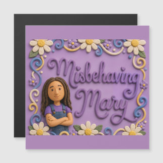 Unartige Mary Magnetkarte