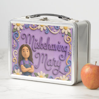 Unartige Mary Metall-Lunchbox Metall Brotdose
