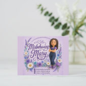 Unartige Mary Postkarte (Stehend Vorderseite)