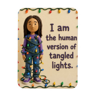 Unartige Mary verworrene Lichter Magnet