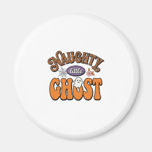 Unartiger Kleiner Geist Vintage-Halloween-Shirt-De Magnet