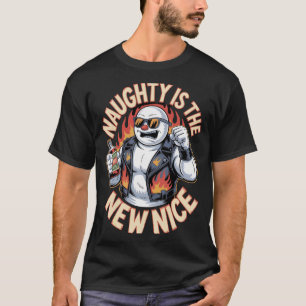 Unartiger Schneemann Nice T-Shirt