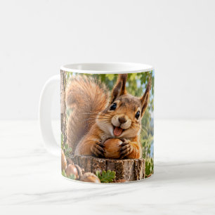Unartiges aber nettes Eichhörnchen Kaffeetasse