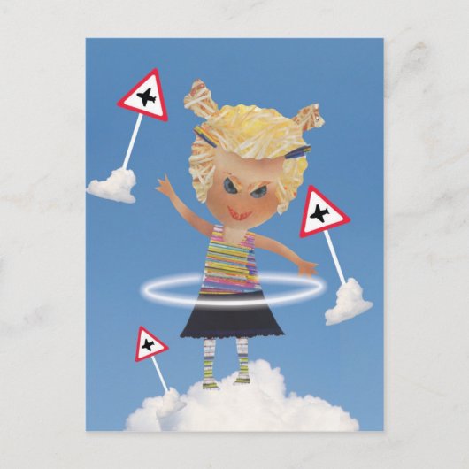 Unartiges Kind! Postkarte (Vorderseite)