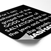 UNASHAMED 116 POSTER (Ecke)