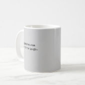 Unaufdeckbar Kamm-über Kaffeetasse (Vorderseite Links)