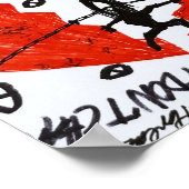 Unaufgefordert Poster (Ecke)