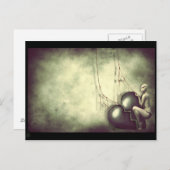 "unaufgefordert" postkarte (Vorne/Hinten)